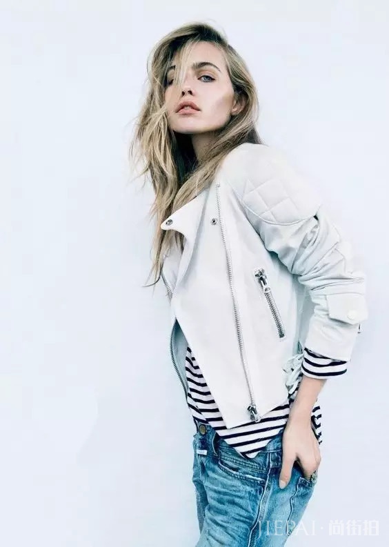 秋冬季节越来越凉 不会穿条纹衫你就少了很多穿搭乐趣