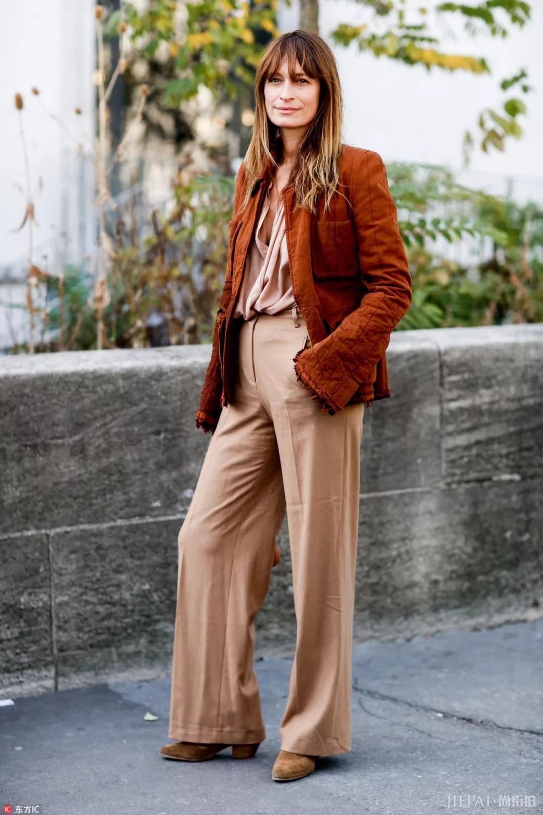 157的石原里美和169的金南珠,都靠这条裤子拉腿?!