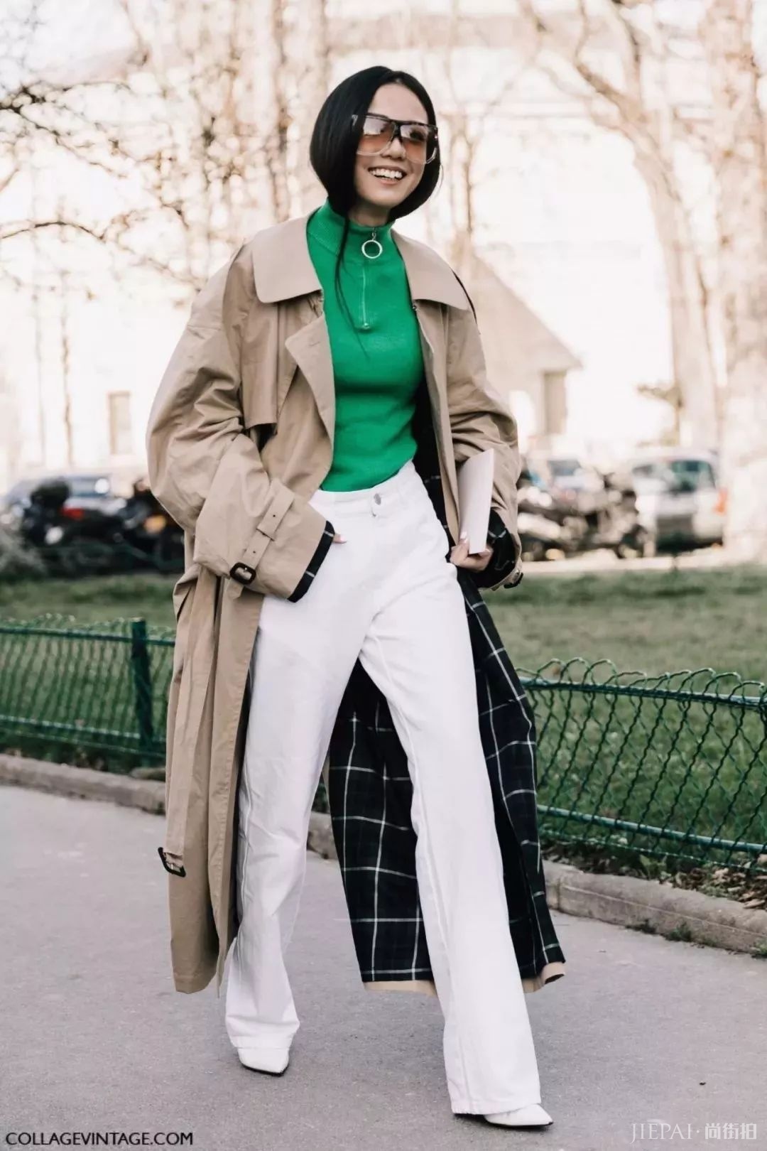 撞风衣不可怕，掌握这几招你就是穿风衣最好看的人！