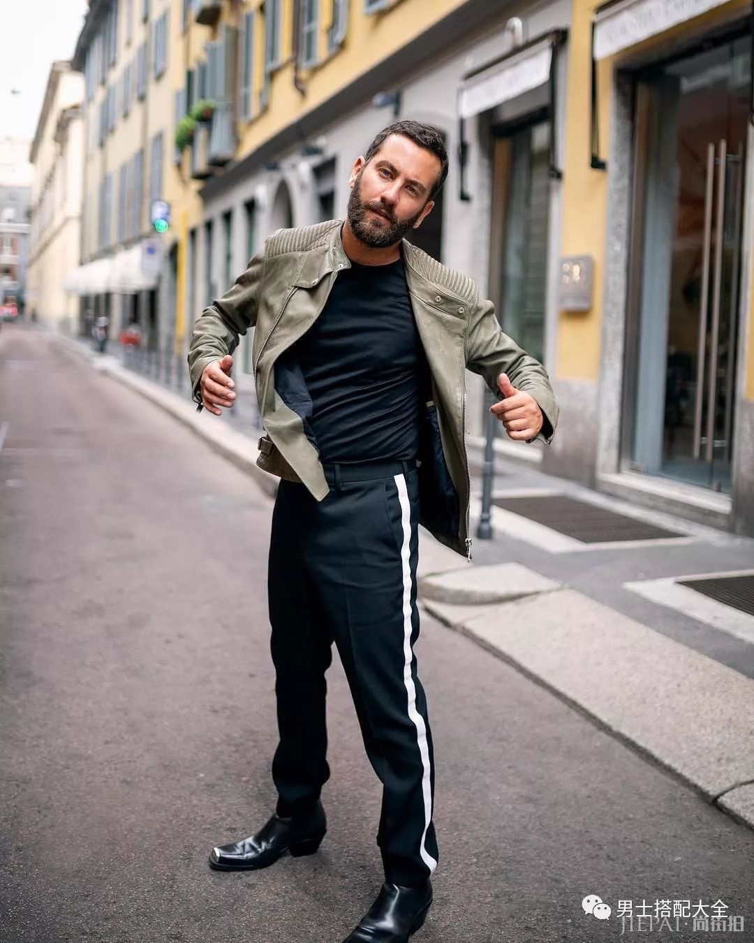 潮男看过来 用万年不淘汰的黑色单品来拯救你的秋冬穿搭