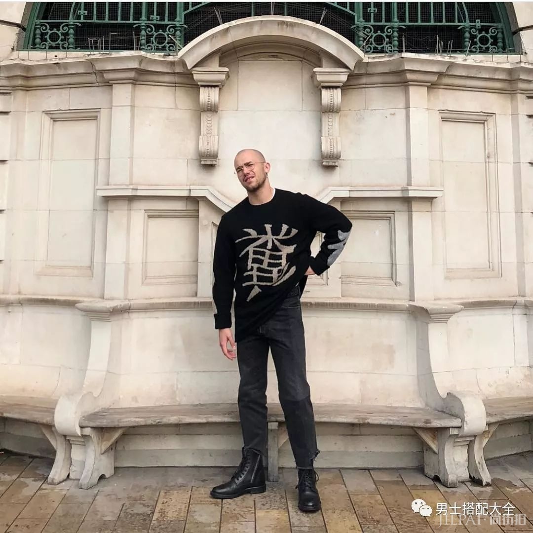 潮男看过来 用万年不淘汰的黑色单品来拯救你的秋冬穿搭