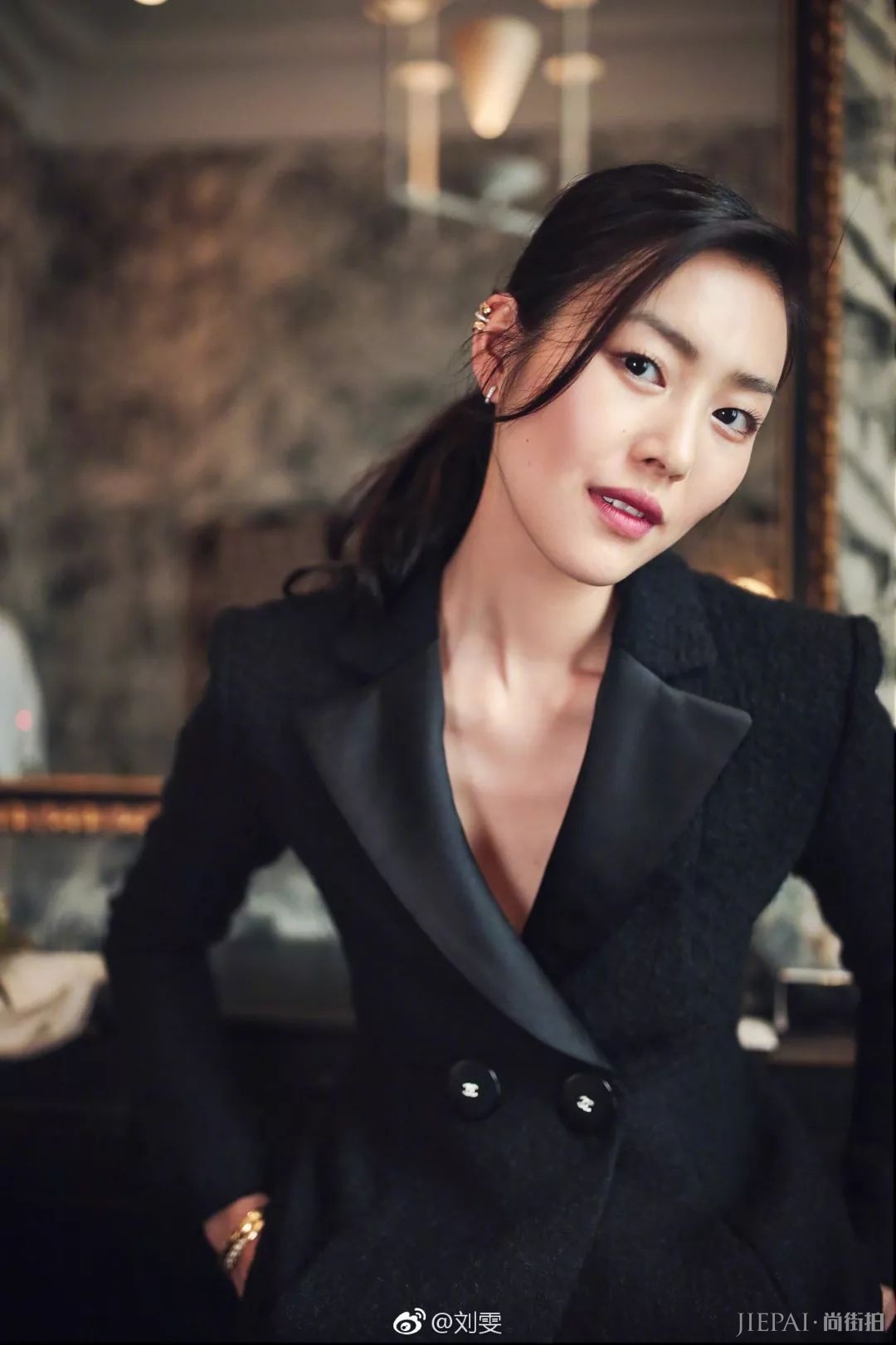 刘雯性感起来，就没别人什么事了！