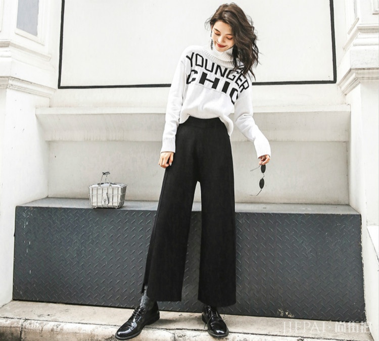 呢大衣+阔腿裤才是真时髦，今年最火的五种搭配