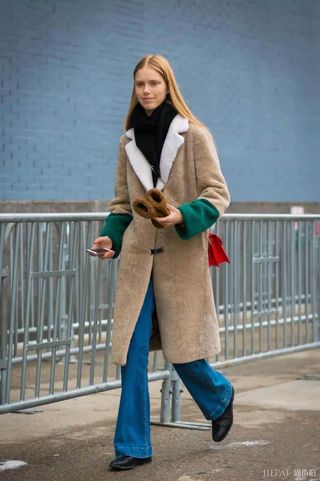 秋季凉意来袭,牛仔阔腿裤给你温暖与时髦,你穿对了吗?
