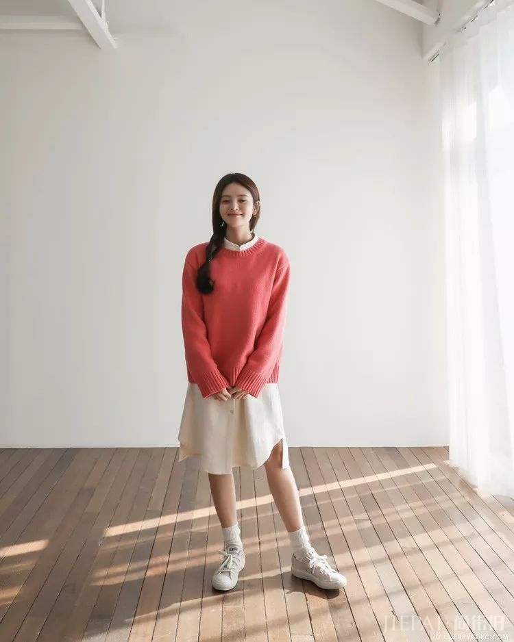 通勤必备の3类单品 25套配色自然清新的韩系淑女风穿搭