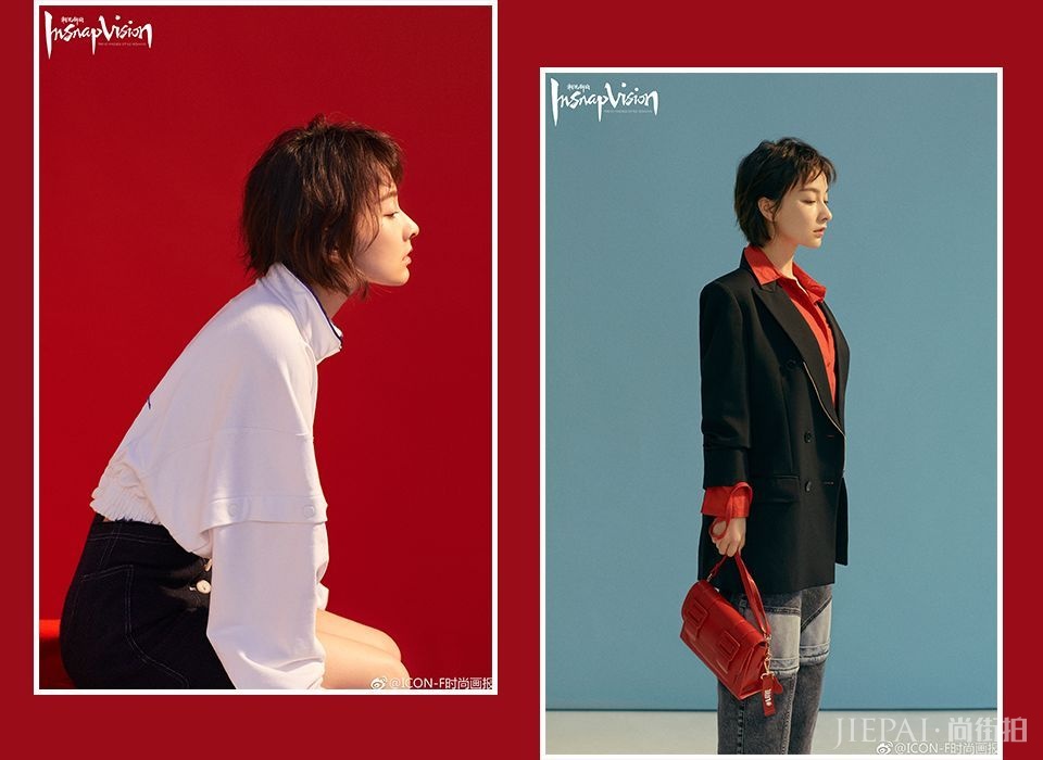 Angelababy寸头被吐槽像黄晓明？秋天这两款发型真的美炸了！