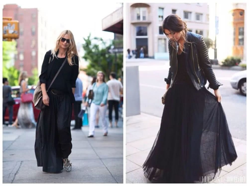 为什么黑色在秋冬这么受街头潮人欢迎？ 因为穿上显瘦效果明显哦