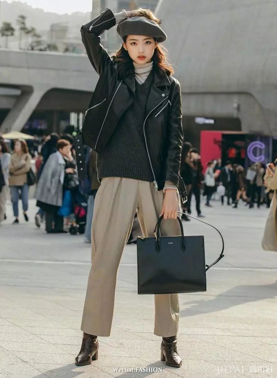 首尔时装周街拍 超多好看又会穿的小姐姐