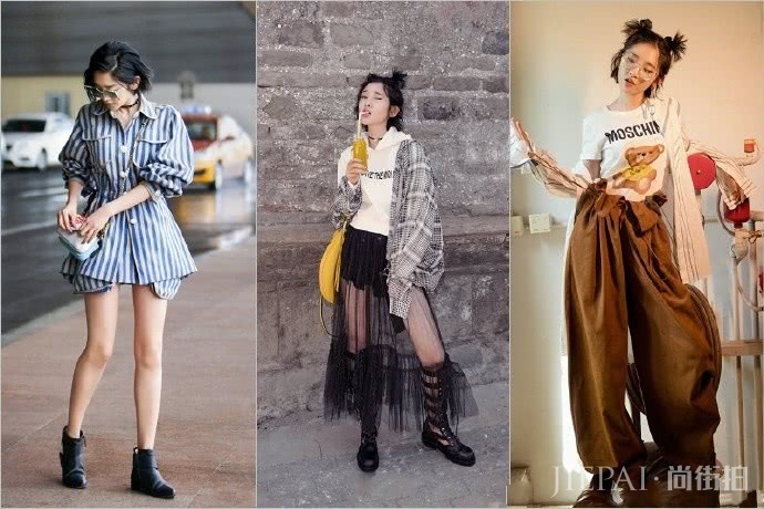 路遇唐艺昕！无美颜镜头下的她吓到我了 颜值真的是经得起考验