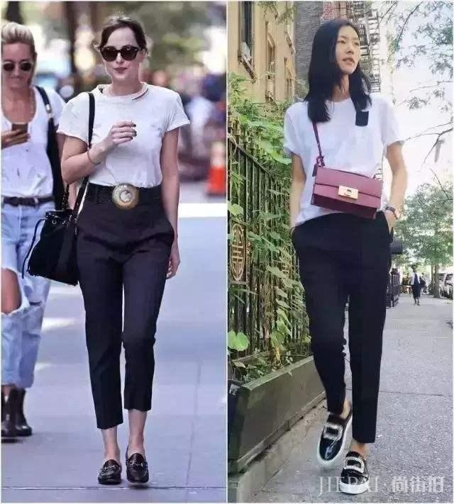 上班穿什么？用一条吸烟裤，解锁初秋职场搭配