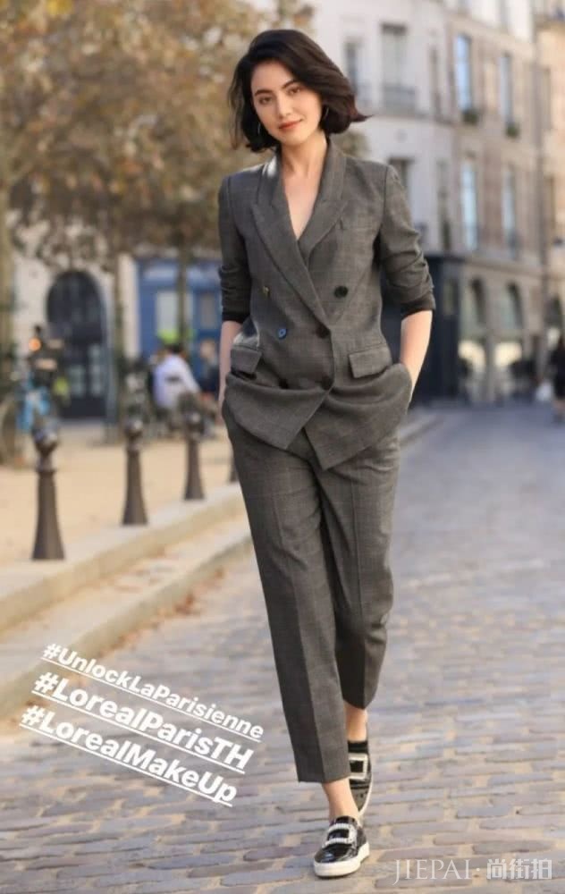 欧美街拍 看潮人最强西服搭配
