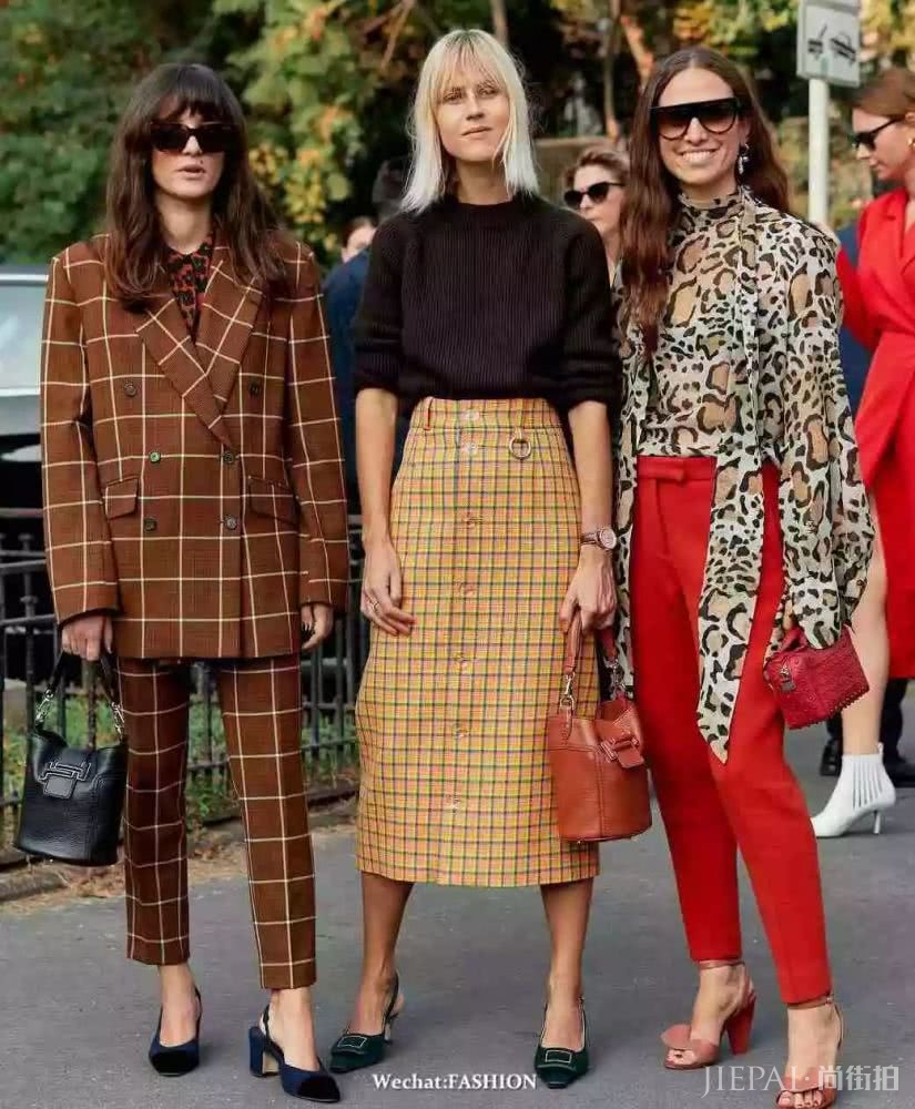 欧美街拍 看潮人最强西服搭配