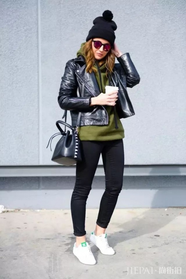 秋冬卫衣怎么搭配外套好看?短外套加卫衣让你的秋搭开挂