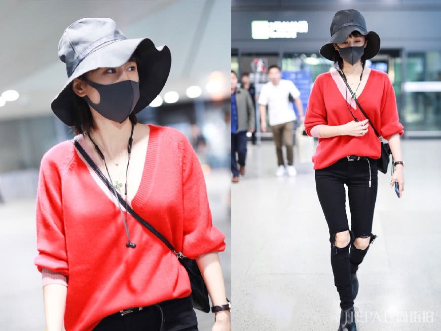 鸡心领毛衣又火了,不仅少女辣妈爱穿,娘娘们也喜欢