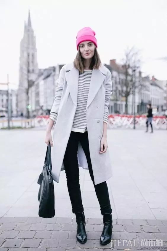 秋冬季节越来越凉 不会穿条纹衫你就少了很多穿搭乐趣