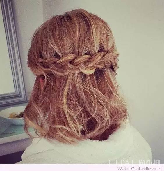 满大街的短发，如果你这样扎才能显得与众不同！