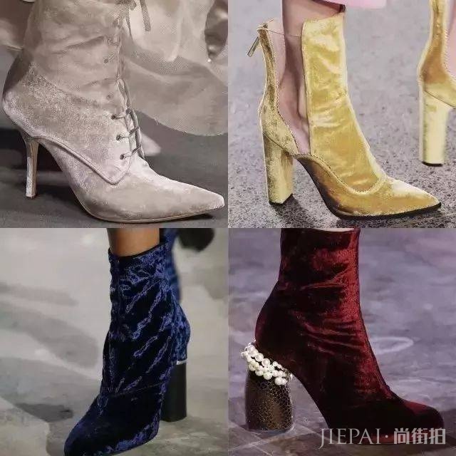 漆皮亮面 or 丝绒短靴，你更想剁手哪一款？