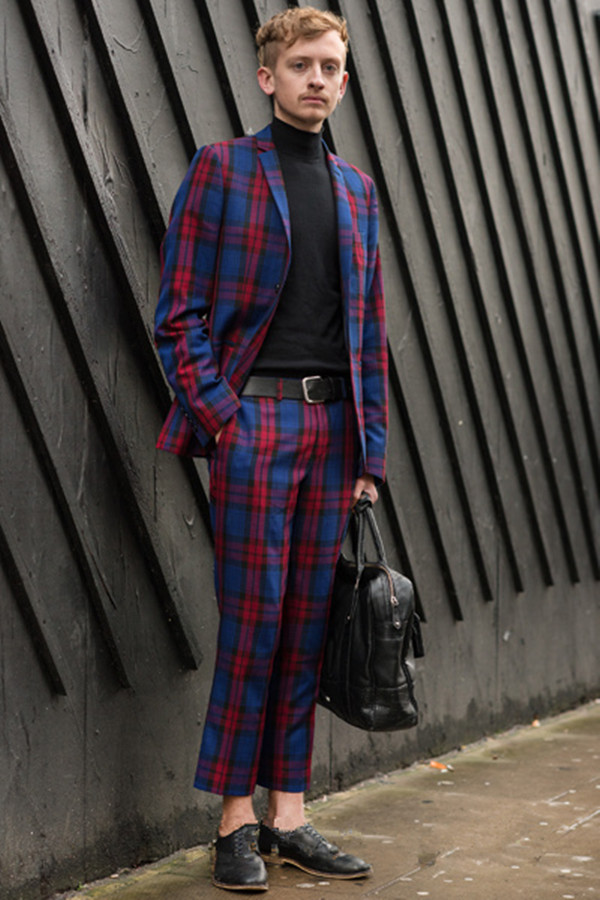 格纹西装搭配男 时髦绅士这样展现好品“格”