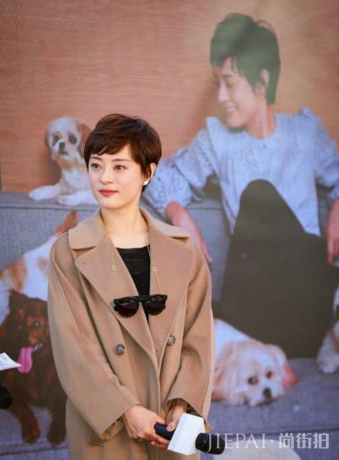 孙俪剪短发减龄10岁,原来短发那么减龄