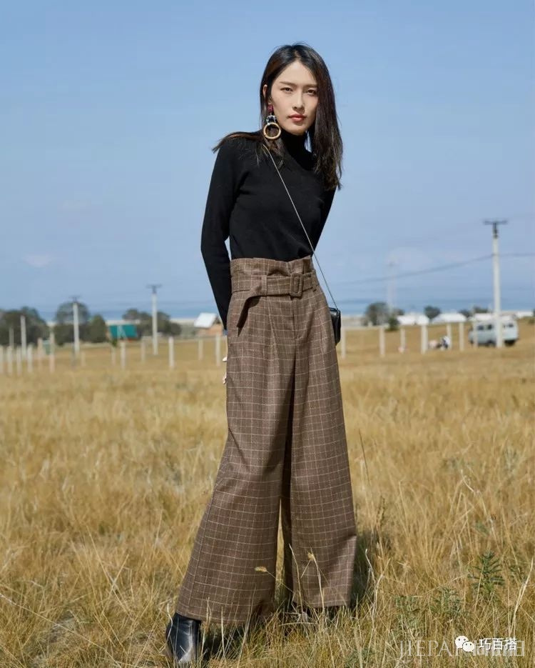 时髦阔腿裤时髦有气质!