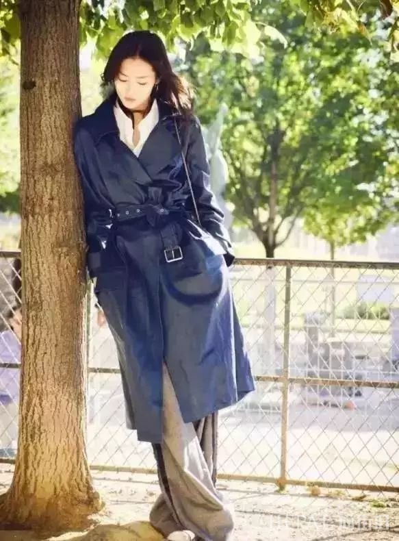 秋冬,大衣+阔腿裤,时髦温暖两不误!