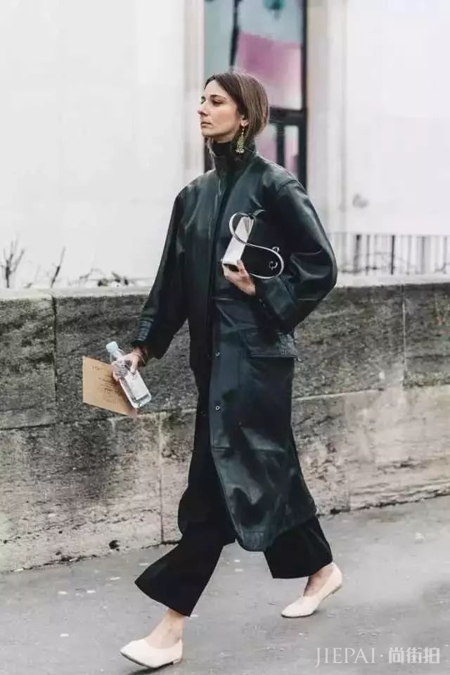 秋冬,大衣+阔腿裤,时髦温暖两不误!