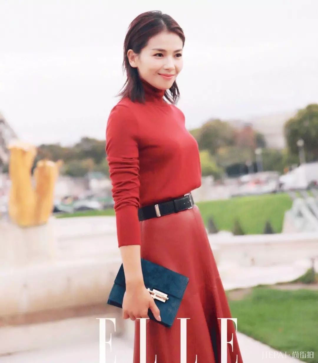 毛衣+半裙，毛衣+阔腿裤…保暖又时髦，从秋穿到冬的搭配！