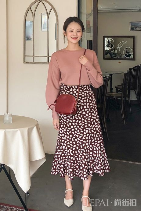 通勤必备の3类单品 25套配色自然清新的韩系淑女风穿搭