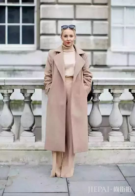 秋冬,大衣+阔腿裤,时髦温暖两不误!