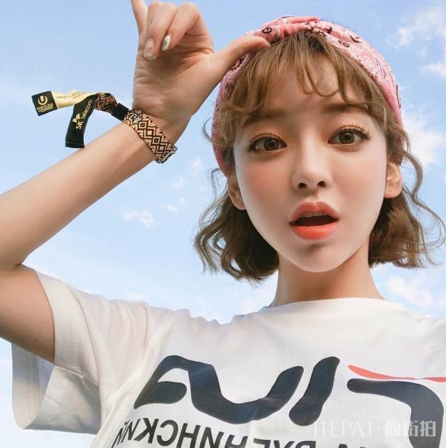 刘海加点“小卷”造型,让你美颜胜似小仙女!