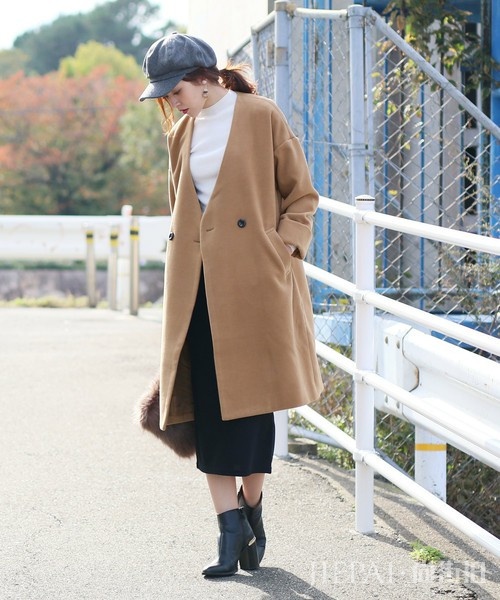 不同顏色大衣外套款式，穿出日系時尚流行