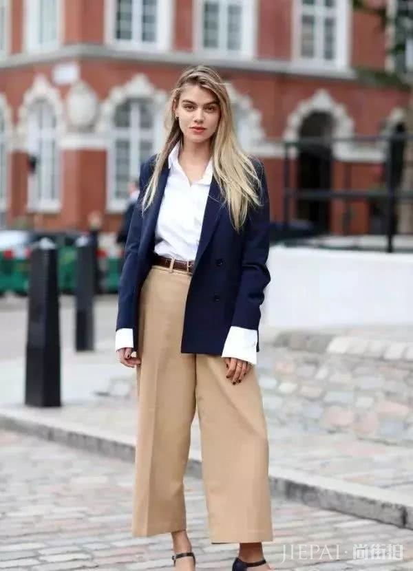 这里有份最全的西装+阔腿裤攻略，来看看怎样搭配好看吧！