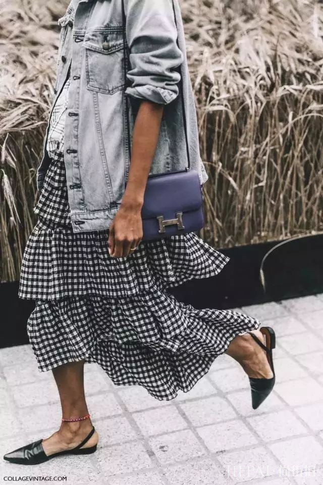 街头潮人告诉你 秋冬季度穿这6条裙子,美过一整年