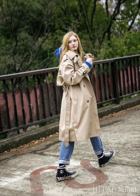 最适合小个子的风衣,穿上显高20cm气场一米八!