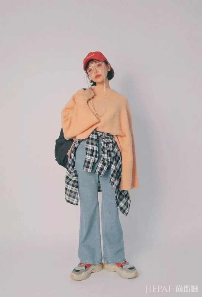 秋天最实用的外套,让格纹衬衫穿出你的时尚感