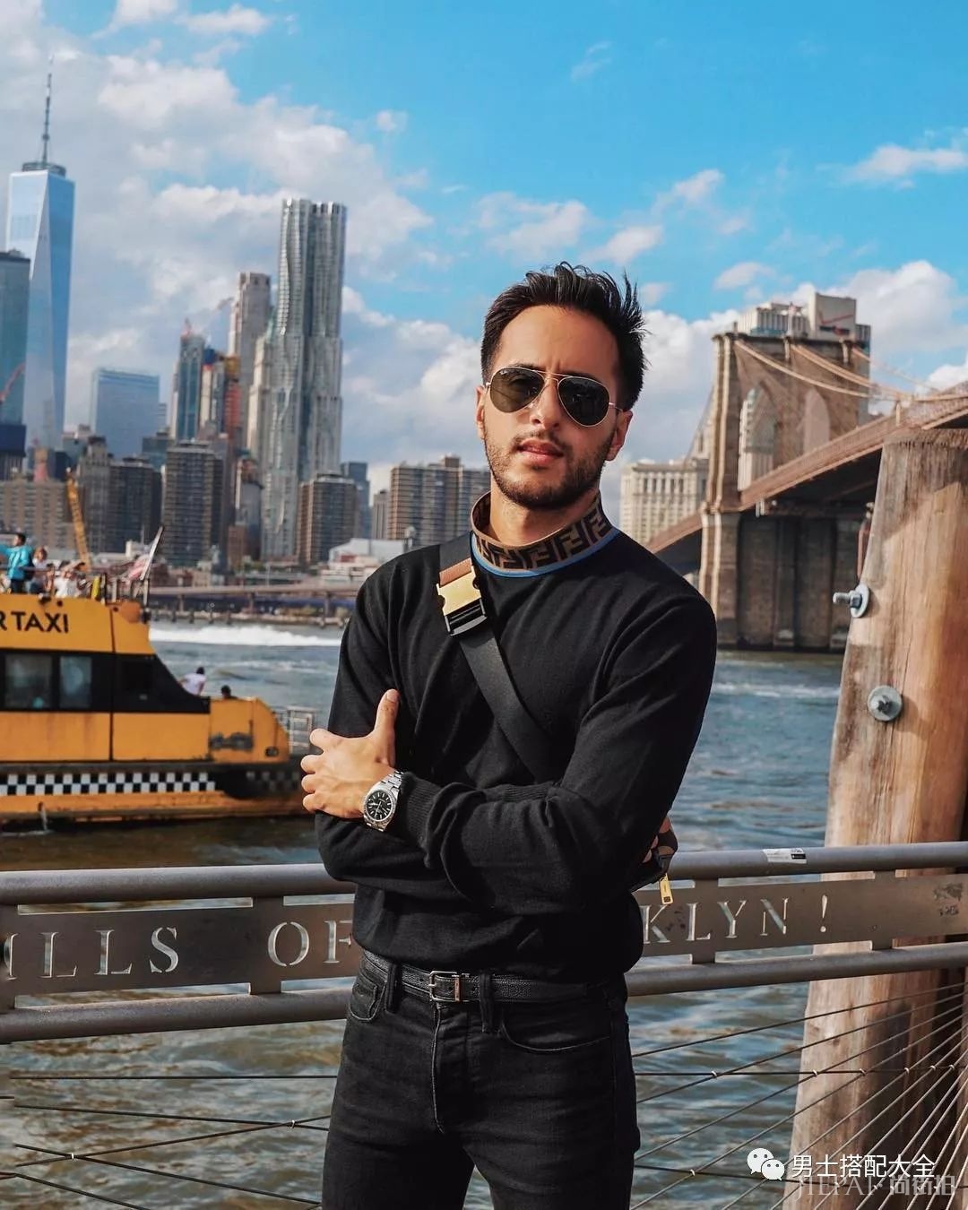 潮男看过来 用万年不淘汰的黑色单品来拯救你的秋冬穿搭