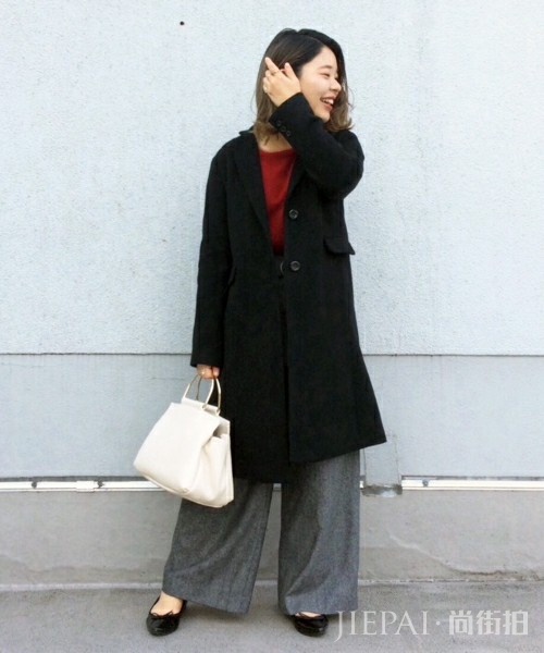 不同顏色大衣外套款式，穿出日系時尚流行