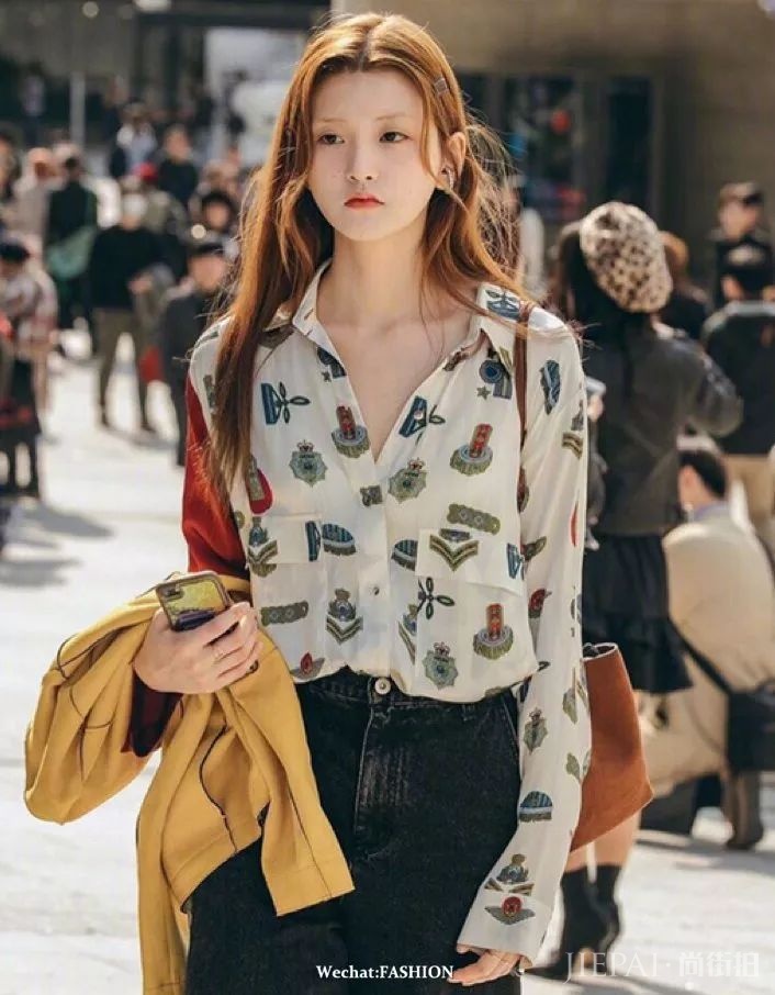 首尔时装周街拍 超多好看又会穿的小姐姐
