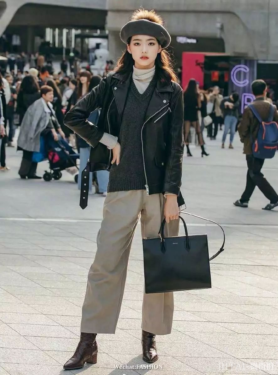 首尔时装周街拍 超多好看又会穿的小姐姐