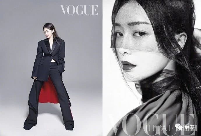 秦岚登台湾版《VOGUE》封面 满满的高级感
