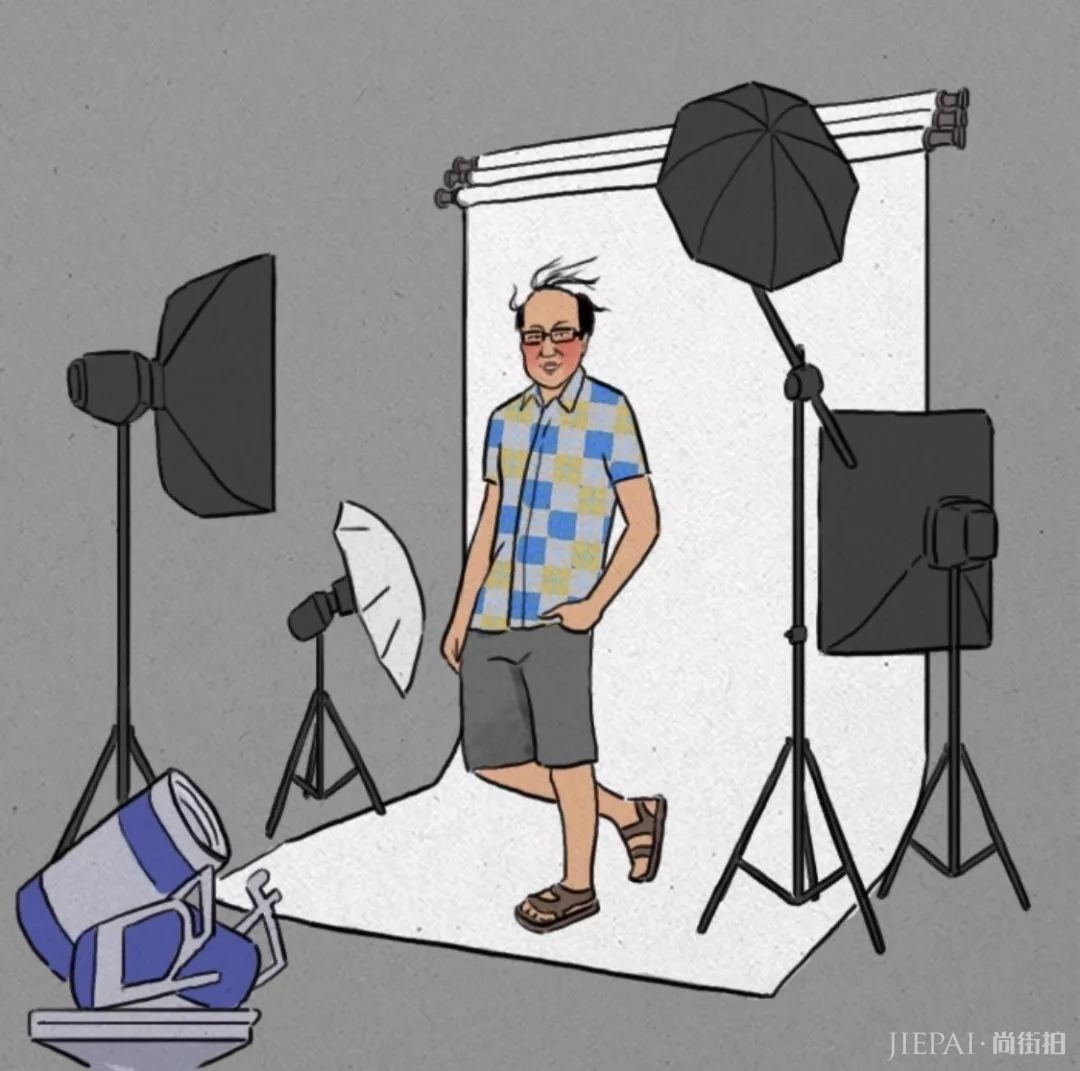 佛系直男程序员格子衬衫穿搭指南!