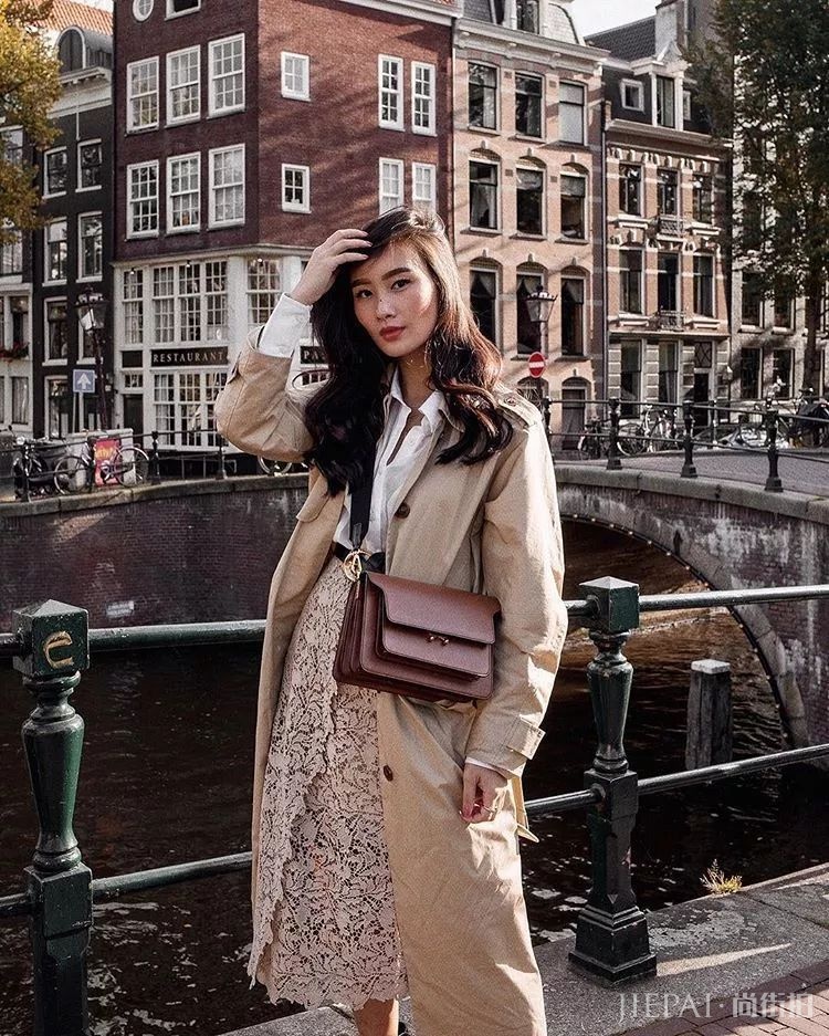 最适合小个子的风衣,穿上显高20cm气场一米八!