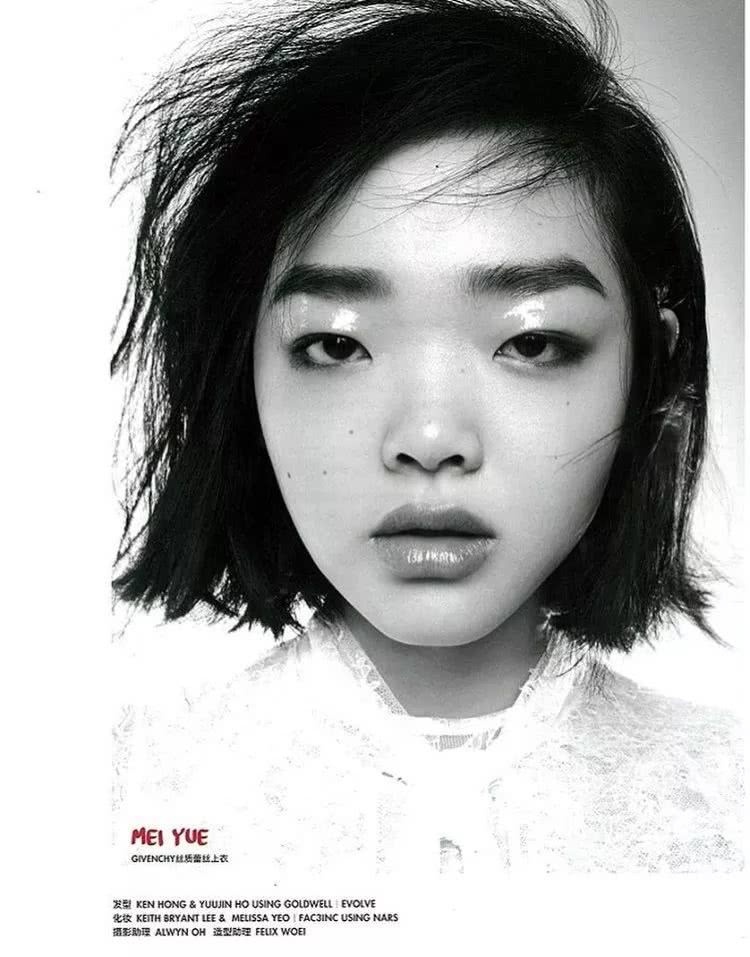 外网吹爆的厌世脸亚洲超模,原来也是非主流网红脸