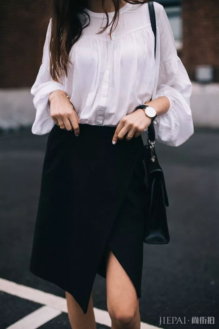 富有悬垂感的白衬衫，每款都想要！