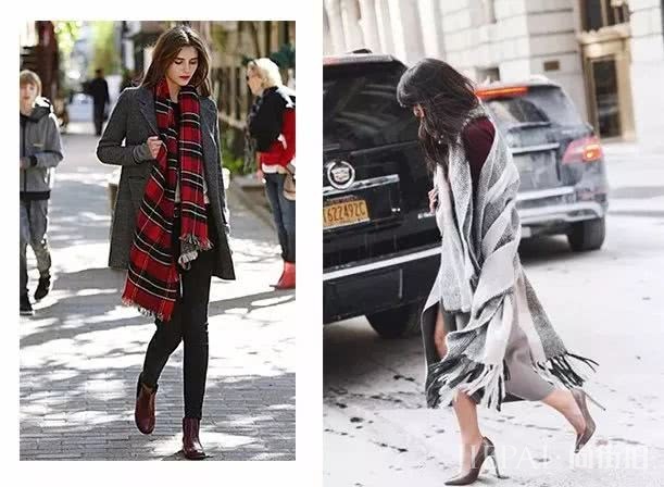 秋冬选对围巾,人群中你最好看