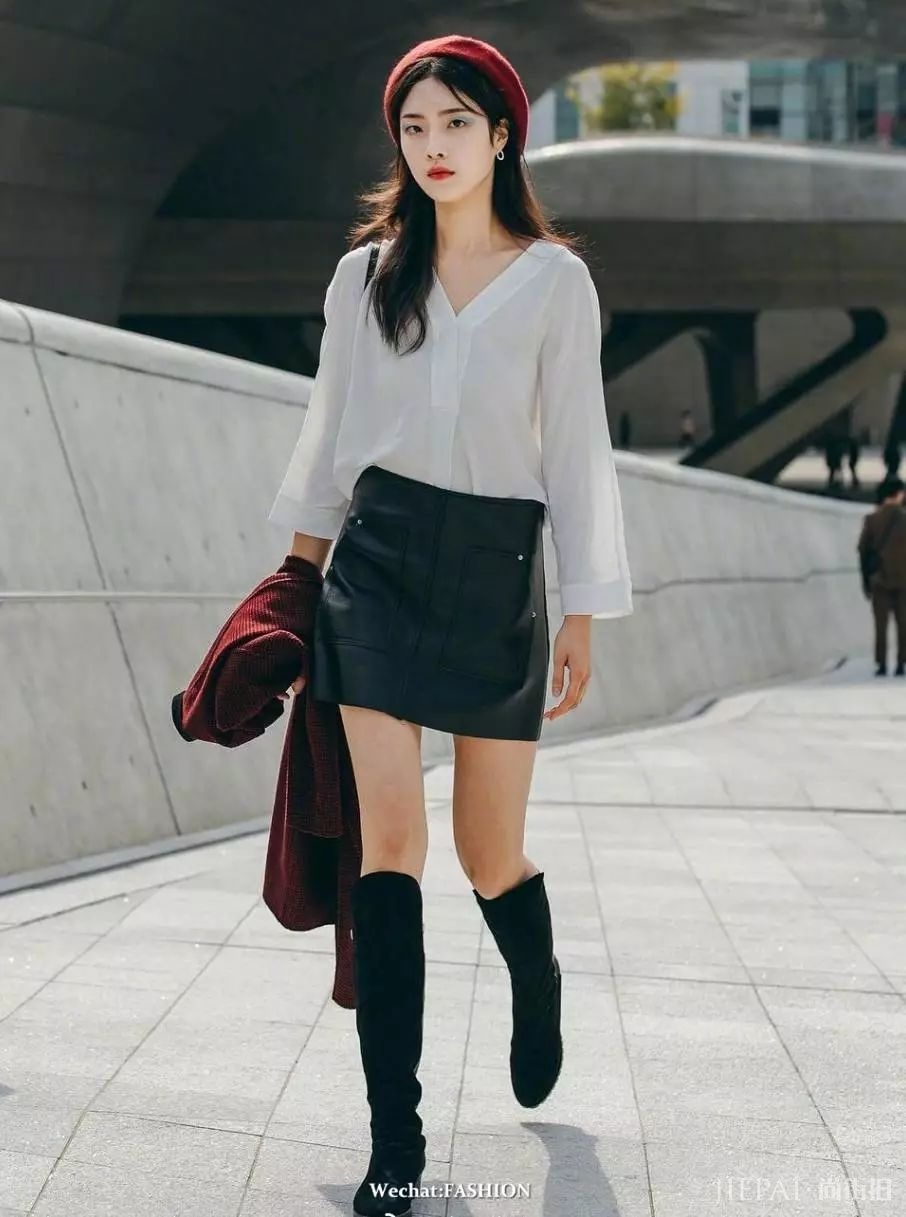 首尔时装周街拍 超多好看又会穿的小姐姐