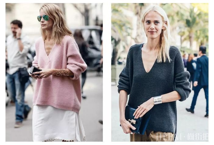 毛衣+半裙，毛衣+阔腿裤…保暖又时髦，从秋穿到冬的搭配！