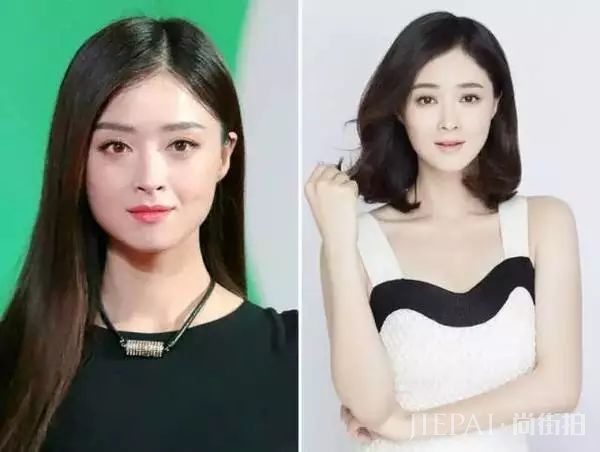 蒋欣选错发型胖10斤变大婶!论发型对女星的重要性