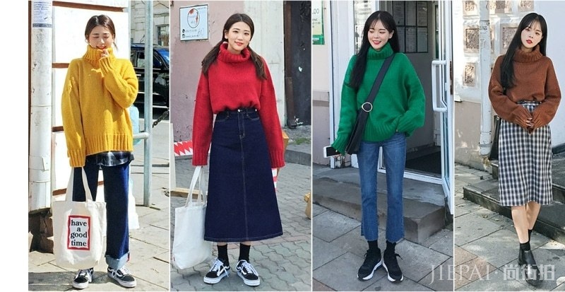 高领针织怎么搭好看 7种穿搭方式让你穿出秋冬时髦感