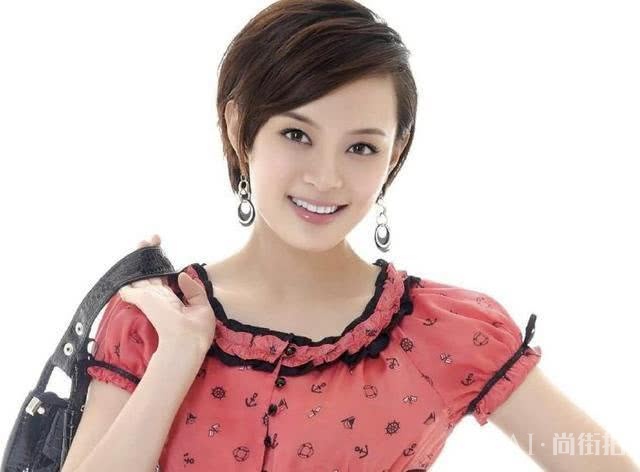 孙俪剪短发减龄10岁,原来短发那么减龄